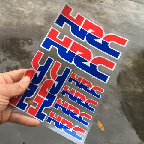 Reflective Helmet Motorcycle Tank Decals Stickers Stereo Car Sticker Fit For Honda HRC CBR CBR1000RR CBR650F CBR600RR CBR500R