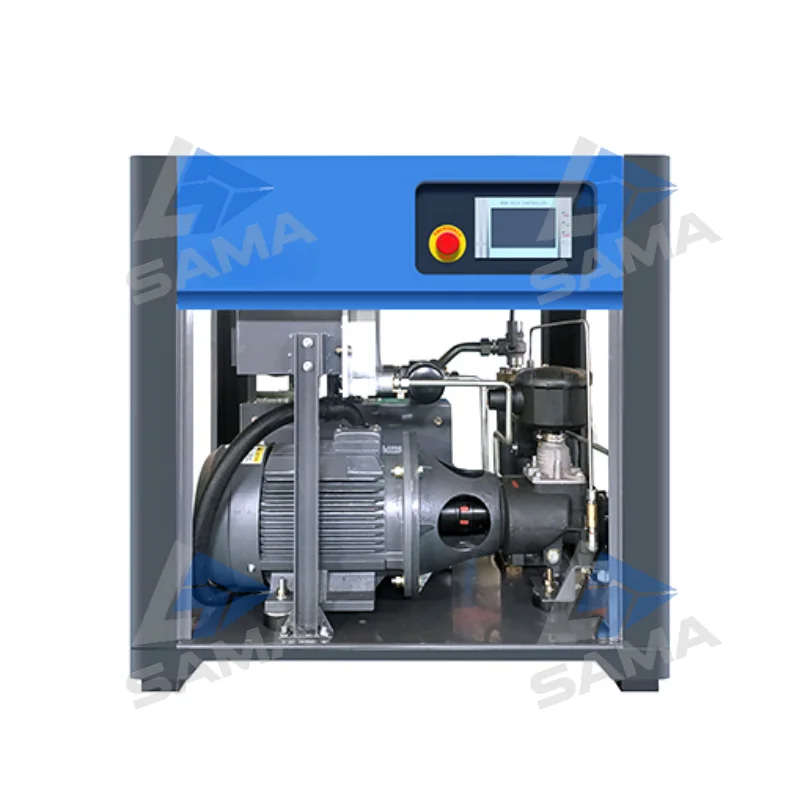 Industrial Fixed Screw Air Compressor Energy Saving Permanent Magnet Variable Frequency Rotary Screw Air Compressor For Factory
