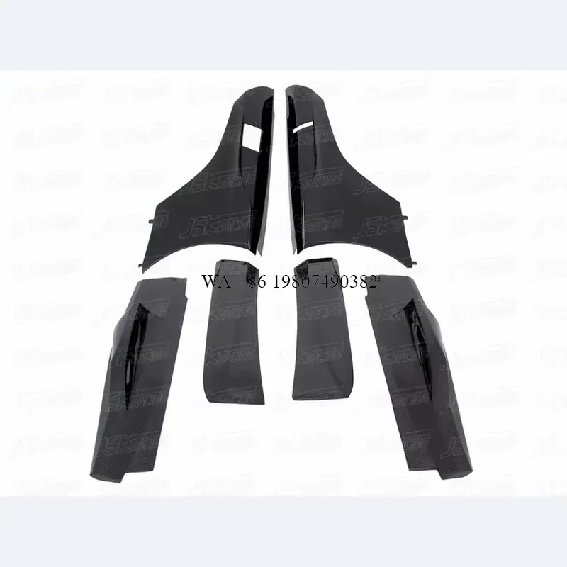 Wmwmnu Carbon Fiber Body Kit for MP4-12C 2012-2014 675LT Style Front Bumper Rear Diffuser Side Skirts Spoiler Car