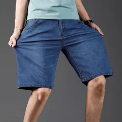 Brand New New Men Shorts Casual Jeans Short Pants Destroyed Men's clothing Skinny Hole jeans Ripped Pant Frayed Denim