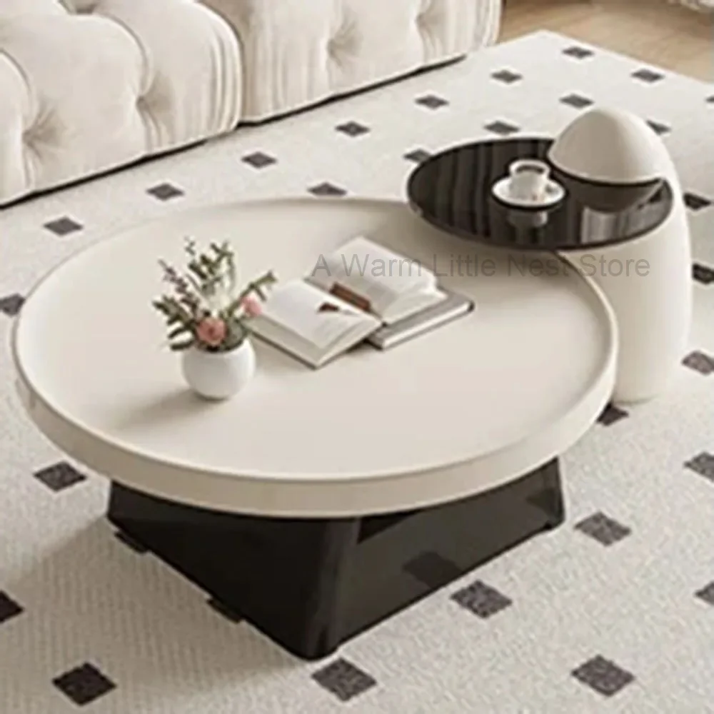 

Luxury Modern Coffee Table Floor Makeup Mid Century Large Side Table Hotel Nordic Stolik Kawowy Dinning Table Set Furniture