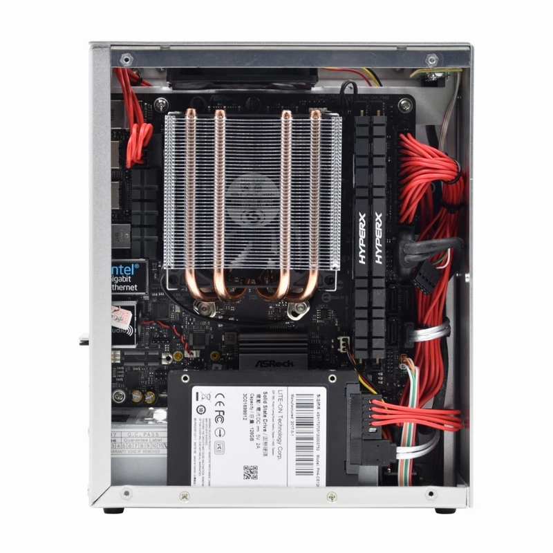 Staffa Per Telaio Fai-da-te Telaio Aperto Custodia Per Scheda Madre Per Computer Fai-da-te Rack, Mini ITX MATX ATX PC Banco di Prova in Alluminio Overclocking Verticale Open Air Frame Overclock Case C