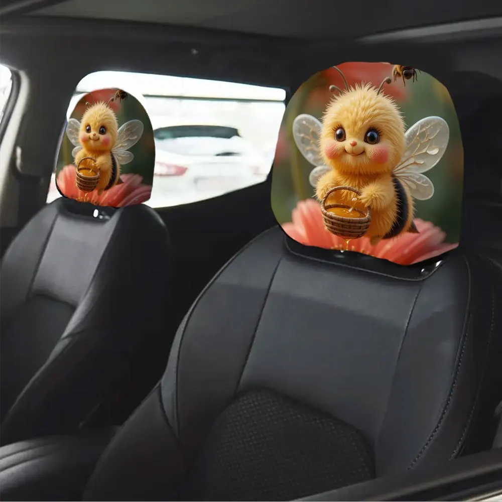 

The diligent Little bee General Motors decorative headrest Cover 2pcs, a perfect holiday gift for car interior accessories