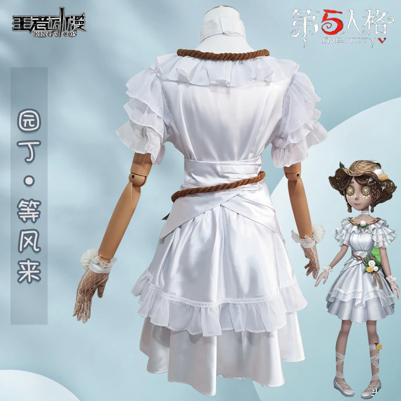 Identity V Cosplay Costume Gardener Emma Woods Costume Cosplay Sweetie Lolita Dress Party Daily Dress Costume Full Set