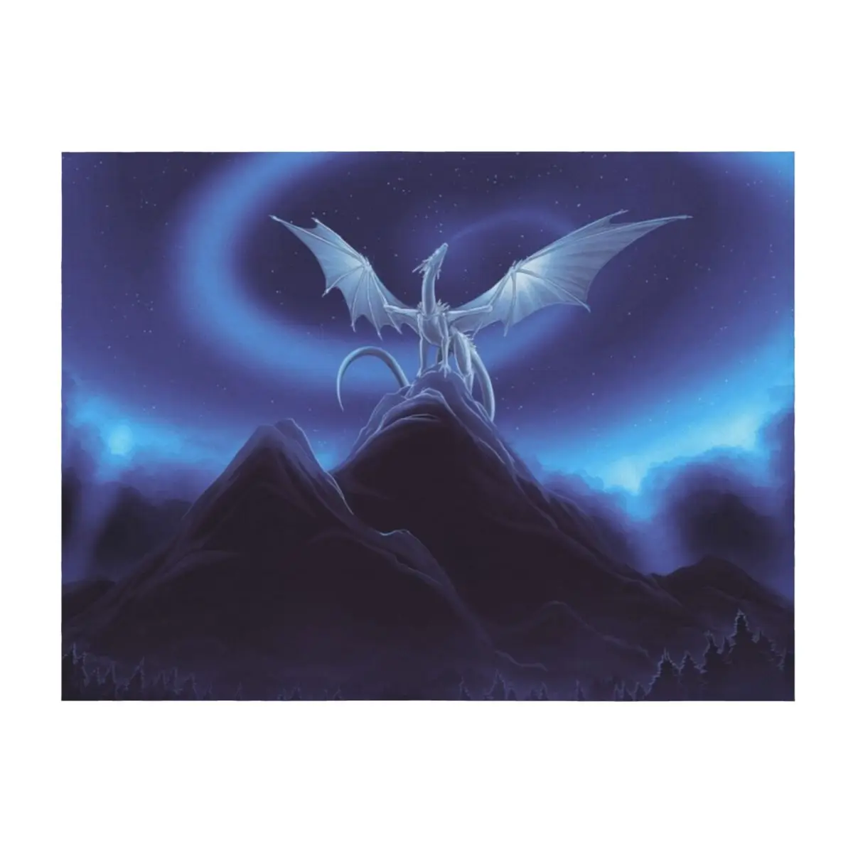 

Blue Dragon Throw Blanket Heavy Summer Blankets For Bed Decorative Beds Blankets