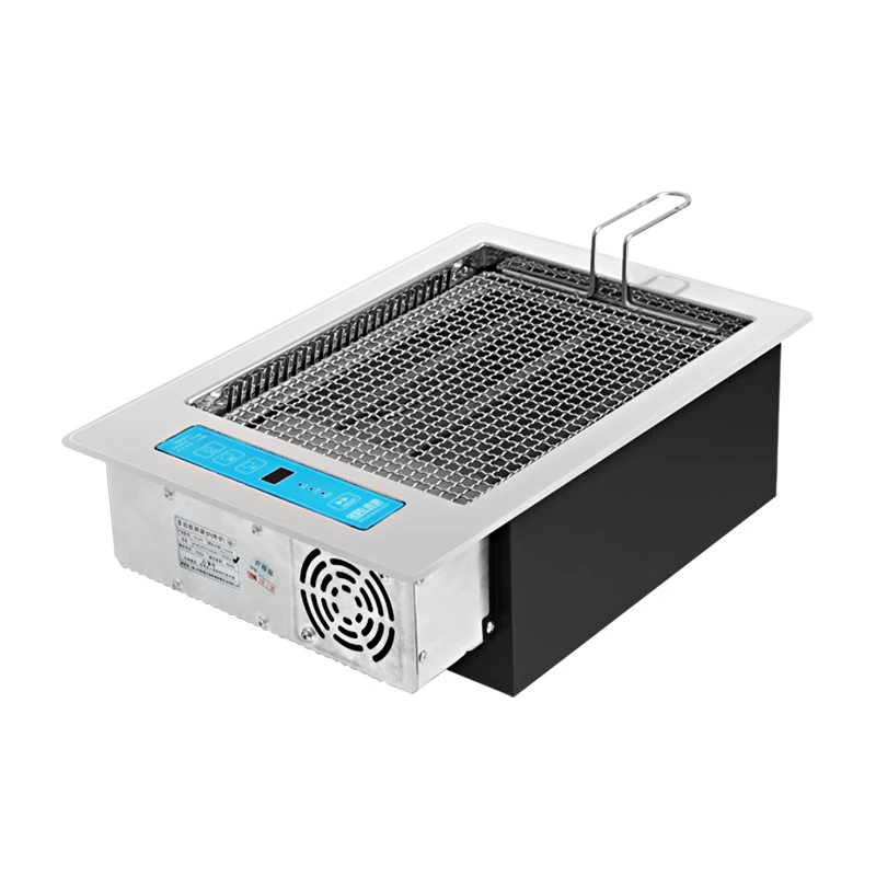 DT29A No Electric Grill Japanese Embedded Self-Service Electric Grill BBQ Commercial Grill Net 2100W