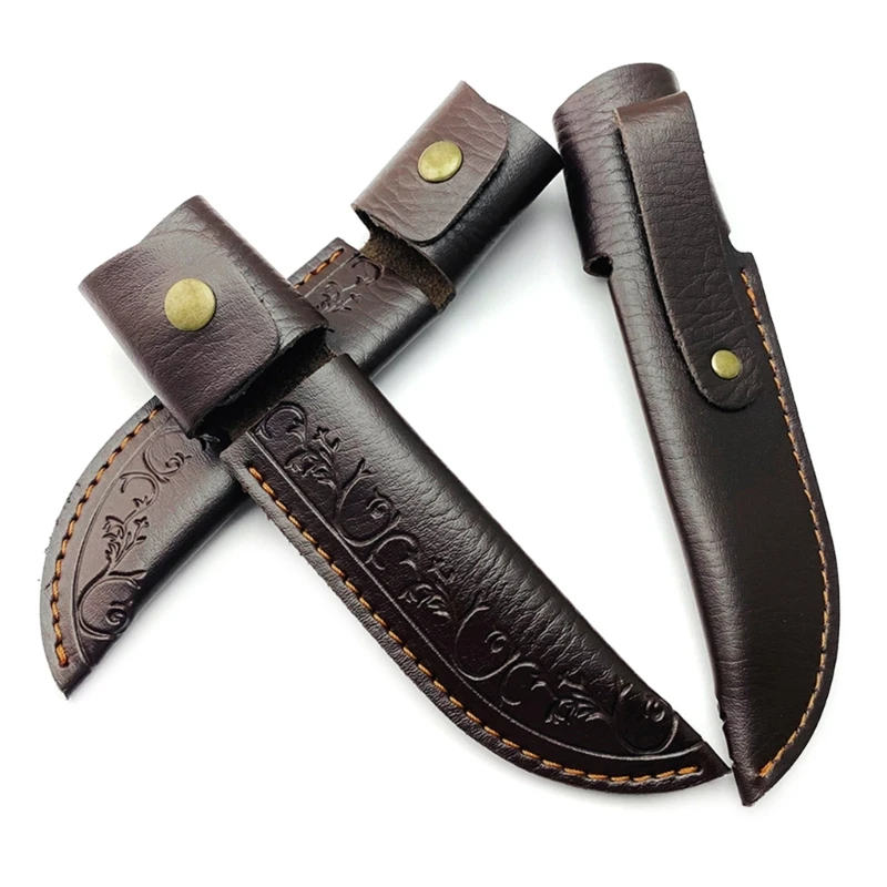 Knife Holster Pocket Sheath Handmade Pouches Leathers Straight