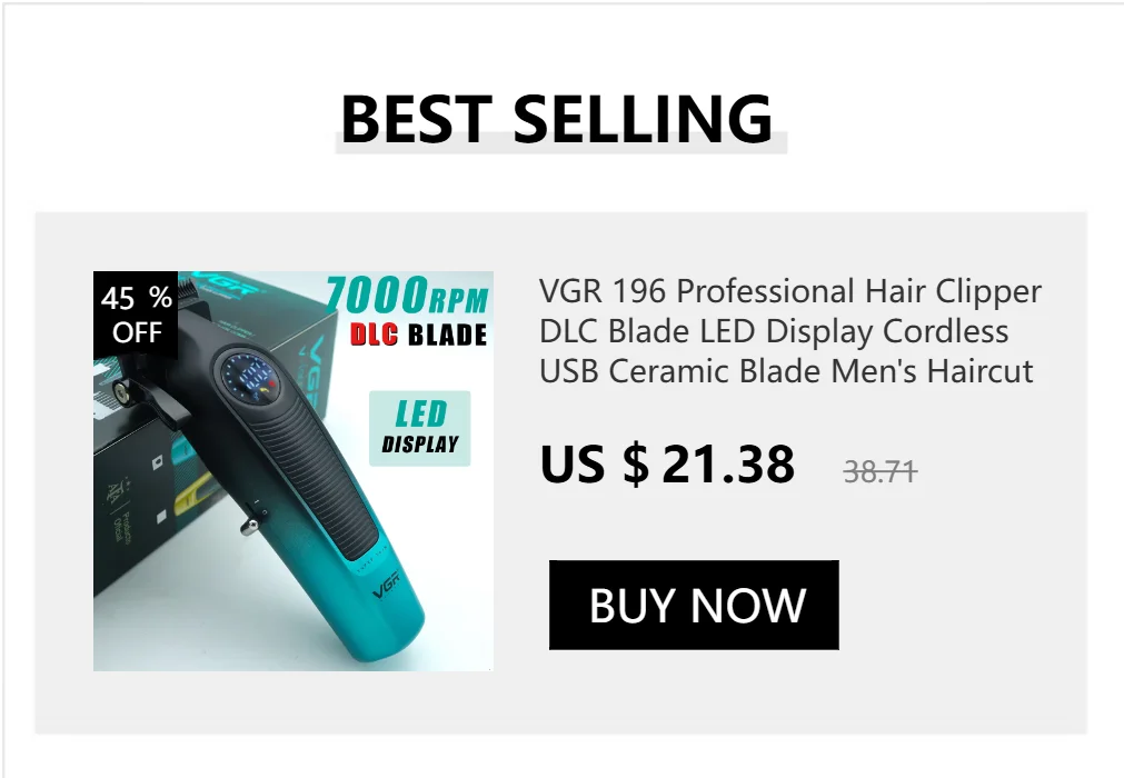 CHAOER A97 Professional Hair Clipper for Men 0 mm Shaved Head Hair Trimmer Machine USB Mini Cordless Hair Cutting Machine