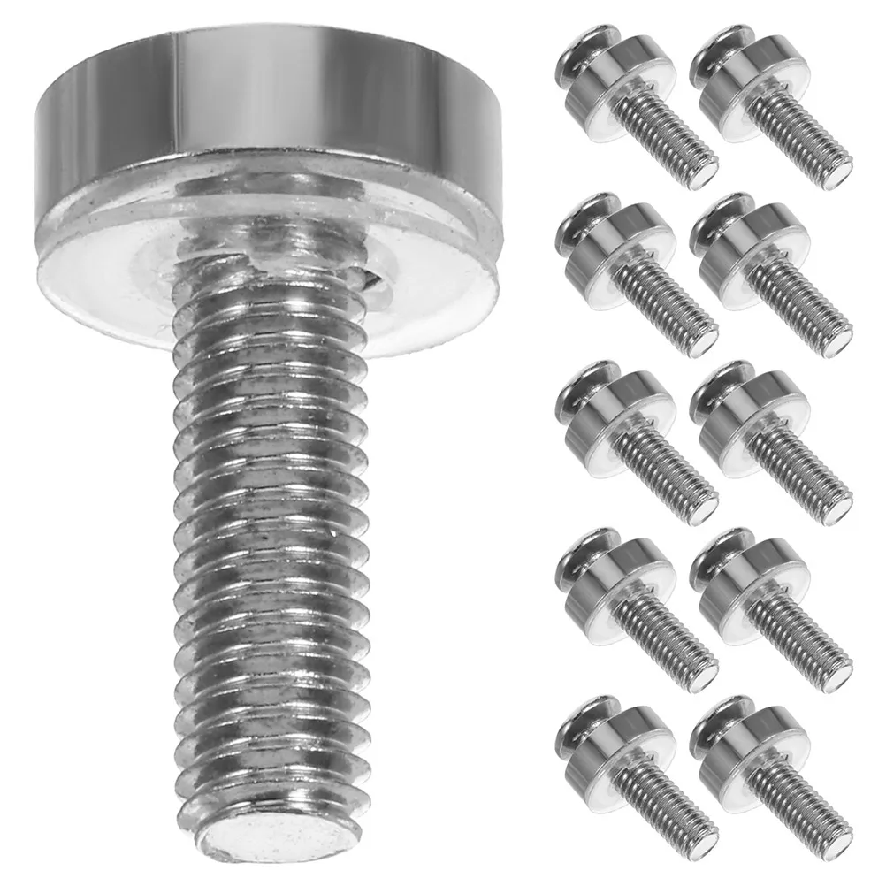 

100pcs Nickel Plated Cage M5X20 Stainless Steel Fasteners For Server Rack Shelf Enclosure Mounting Rack Screws Stainless Steel