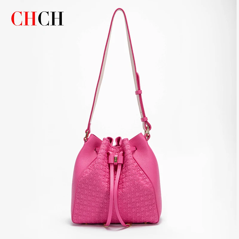 CHCH Classic Design Crossbody Vintage Style Dumpling Bag Drawstring Crossbody Bag