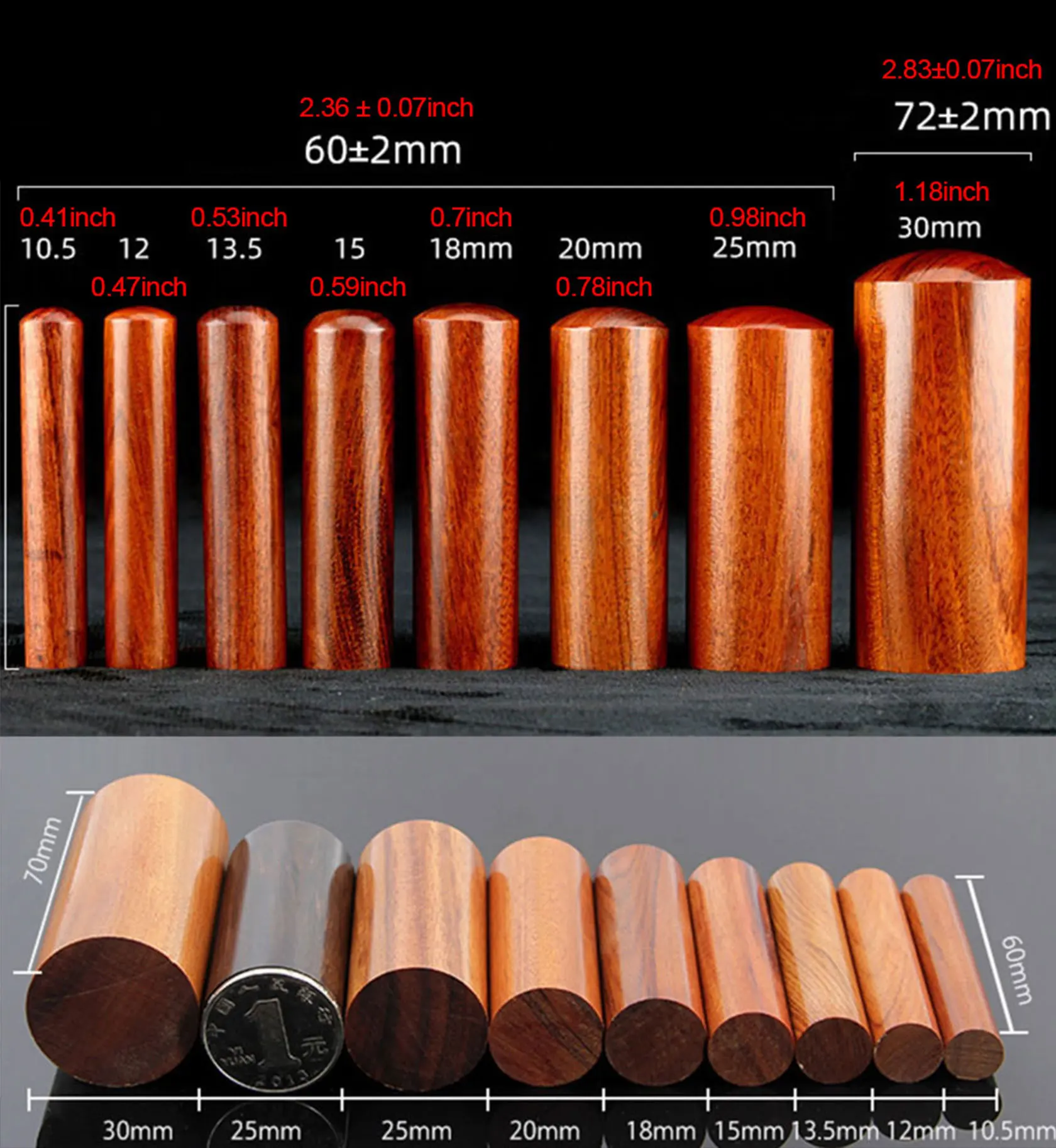 Hanko Stamp for Wood Custom Name Stamp Seal for Calligraphy English Chinese Logo Hand Account Chop Personal Gift Seal