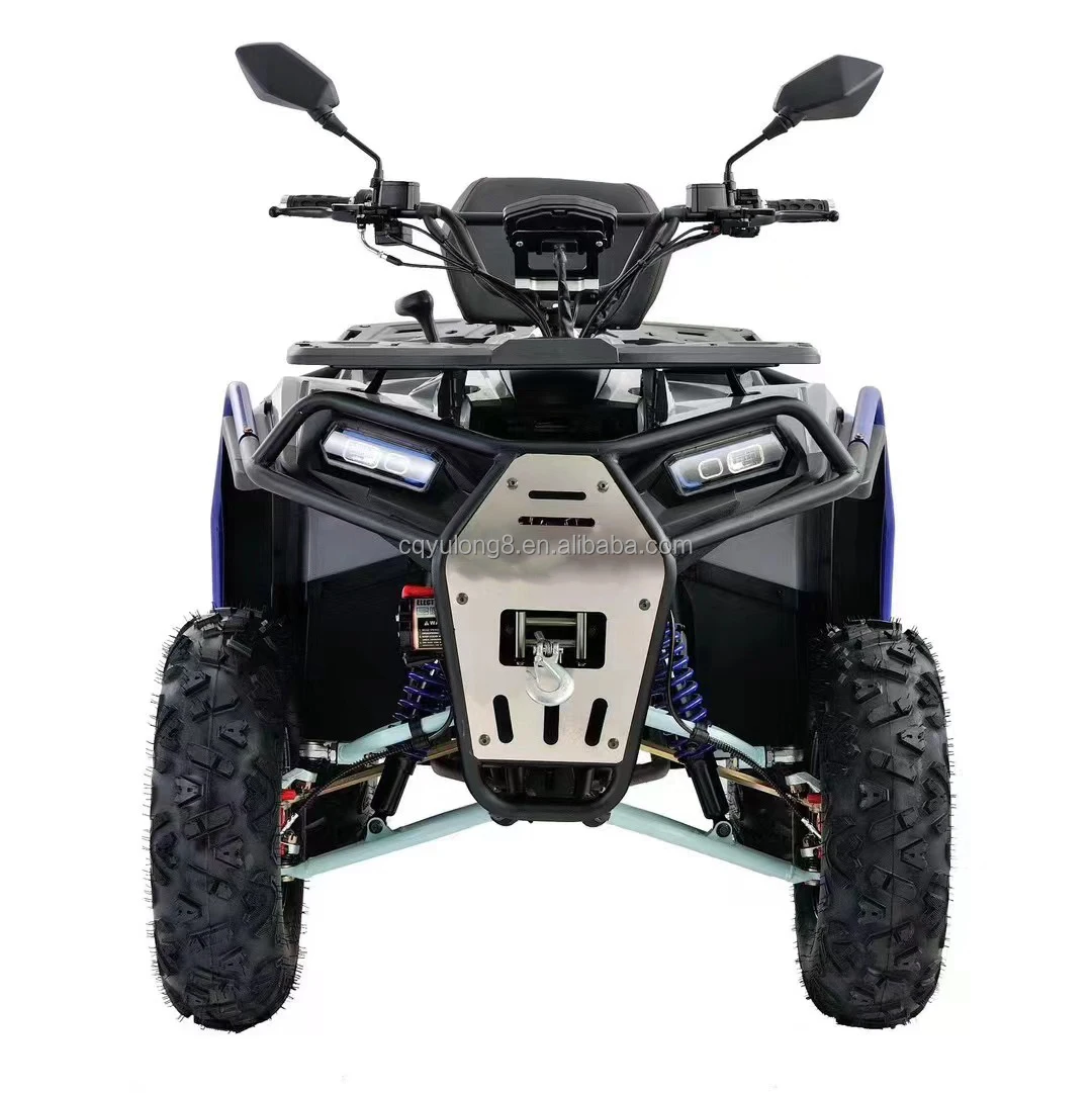 Hot Popular 110cc 125cc 4x4 off road atv farm motor 4 wheeler quad moto bike four-wheel off-road motorcycle ATV UTV for adults