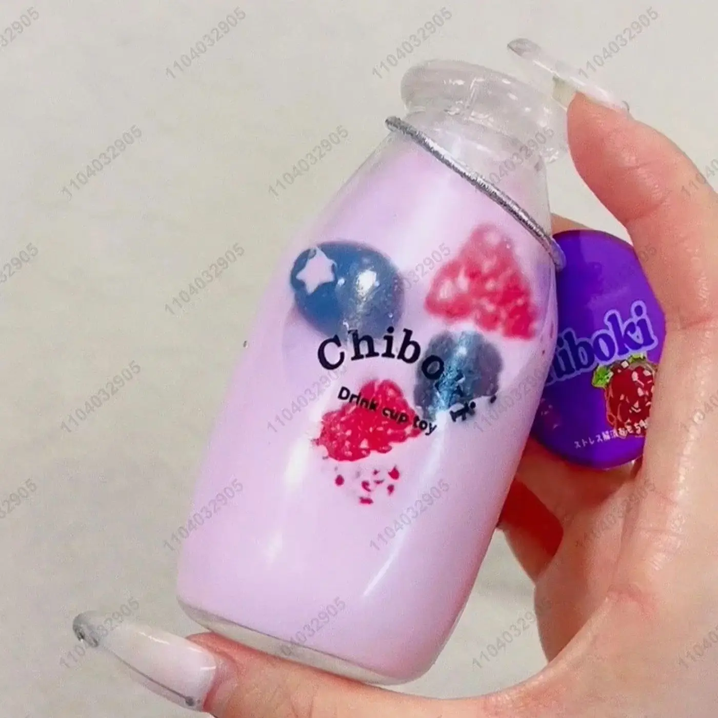 Milk Bottle Stress Ball Boba Bottle Squishy Toys Water Bottle ASMR Sensory Anti Stress Relief Fidget Toys Novelty Toy for Adults
