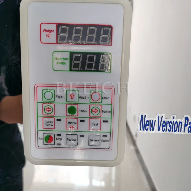 Semi Automatic Particle Powder Bottling And Filling Machine/Nutritional Protein Flavor Powder Packaging Machine