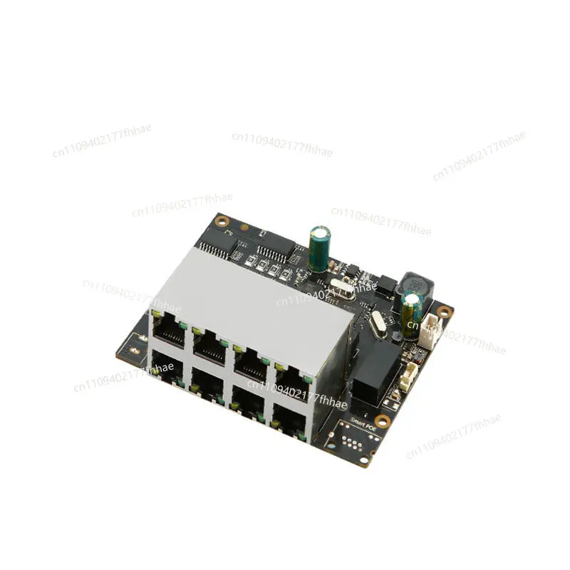 100M Switch Module Chassis Built-in 12V Wired Internet Splitter 100M Switch