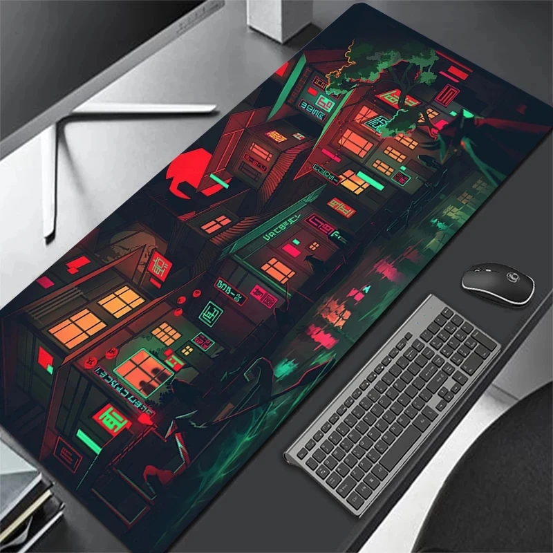 

Personalized Art Gaming Mouse Pad Gamer Large tapis de souris anime Rubber Locking Edge Big Computer Mousepad Laptop Desk Mat