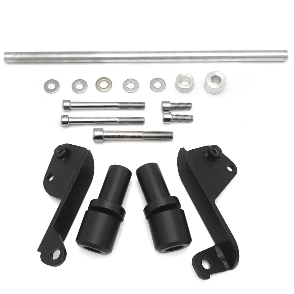 

No Cut Frame Slider for Honda 2003 2004 2005 2006 CBR 600RR CBR600RR RR Black Aftermarket Motorcycle Parts