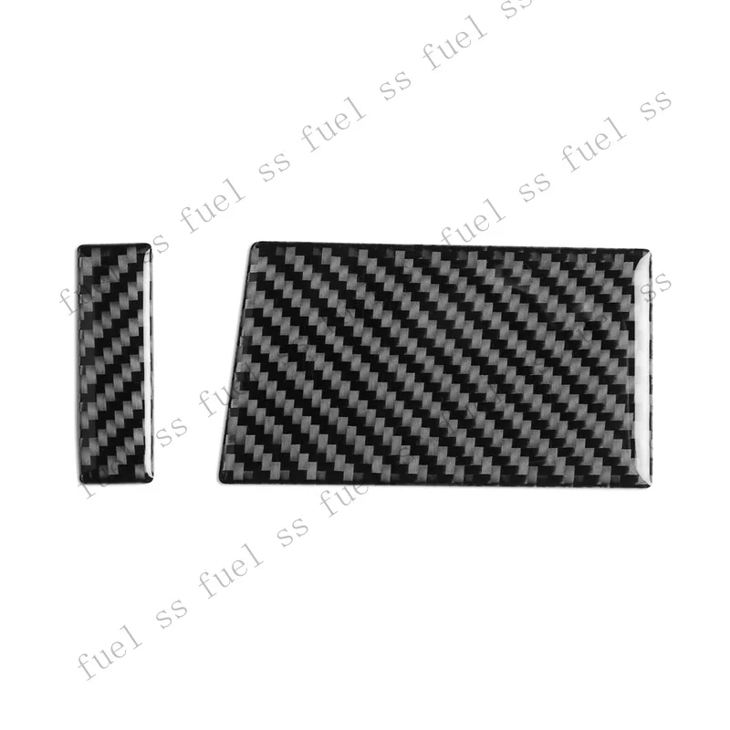 S+ 2×Carbon Fiber Air Vent Outlet Lower Panel Cover Trim For Honda Accord 03-07 LHD
