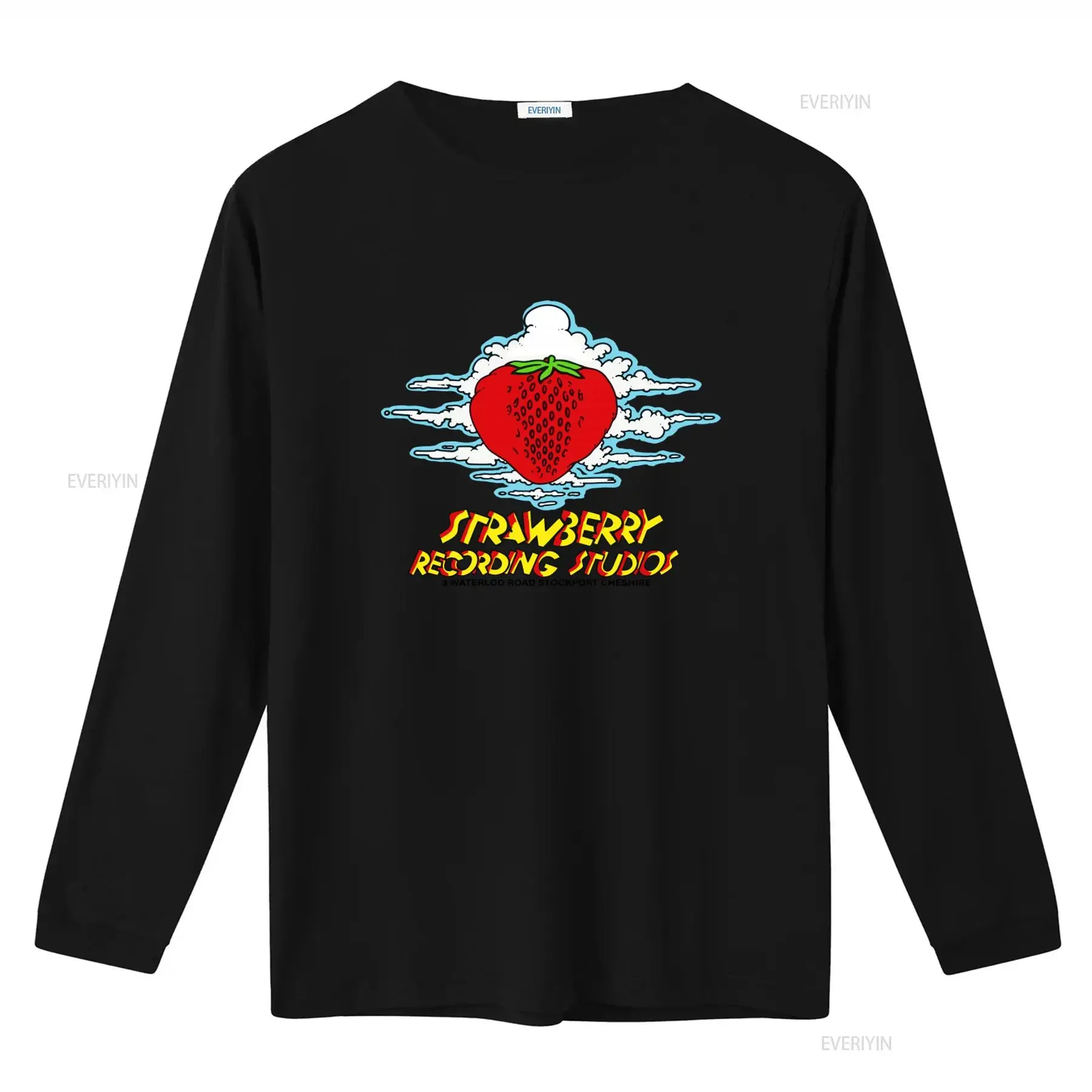 Vintage Throwback Old School Strawberry Recording Studios Rock n Roll T Shirt Perfect Music Memorabilia for Audiophiles