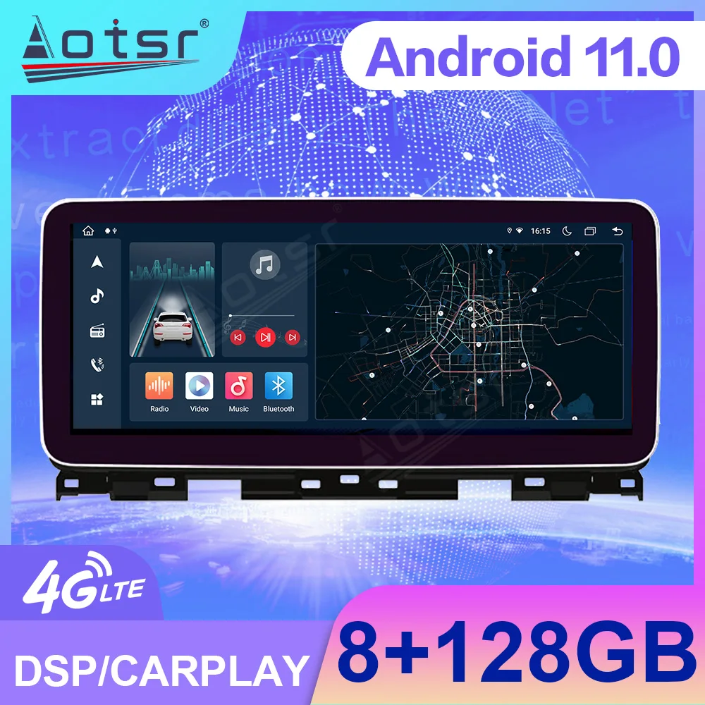 

Android 11 Screen Car Radio For Kia K3-Certo 2018 2019 2020 GPS Navigation DSP Carplay Automotive Multimedia Stereo Head Unit