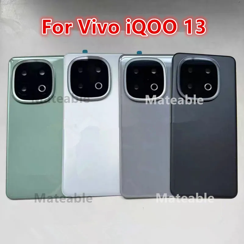 iqoo13ハウジング-vivo-iqoo-13用-バッテリーバックカバー-修理交換用-ドア-電話背面ケース-カメラレンズ-v2408a-i2401