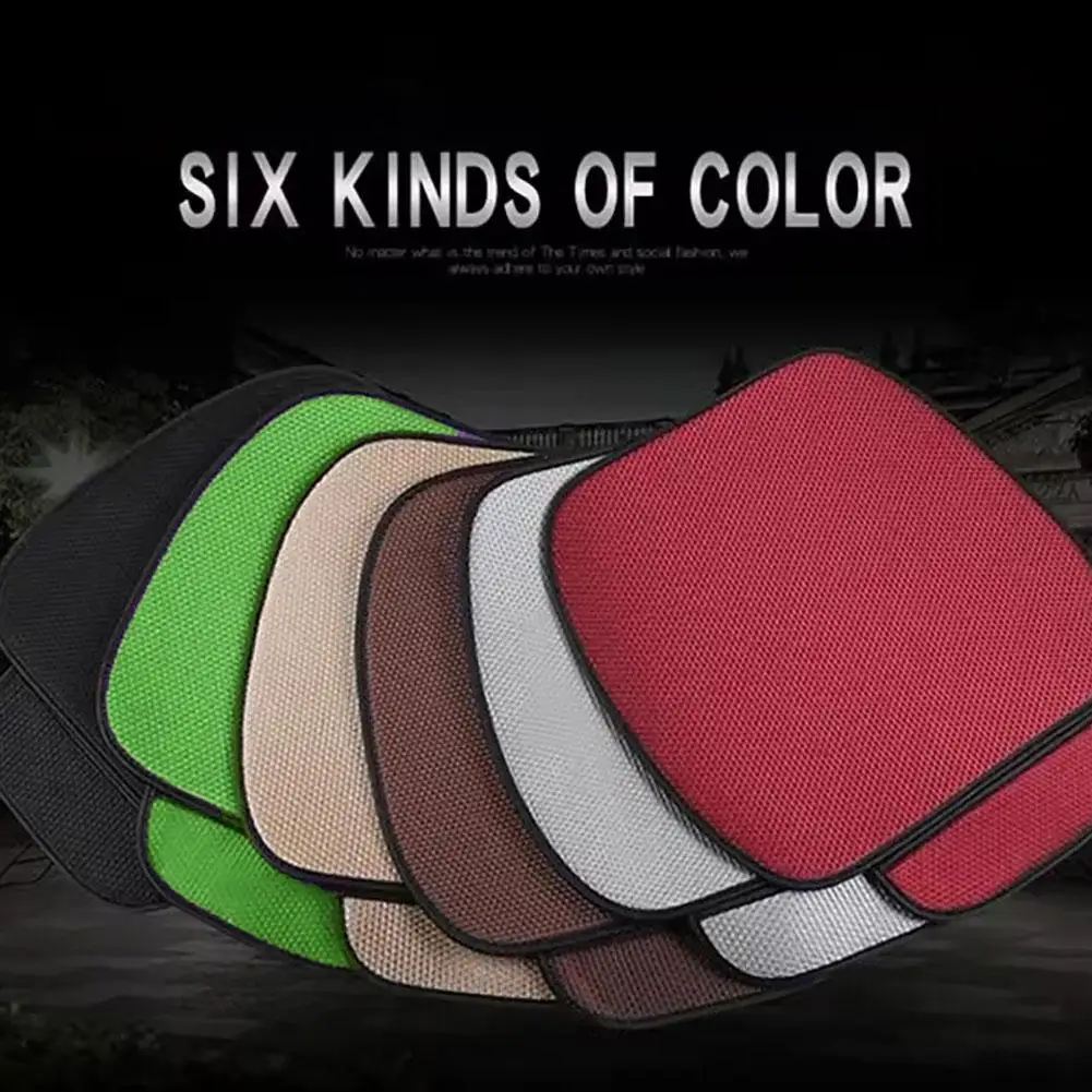 

Universal Car Seat Covers Four Season Car Accessories Cars Breathable Cool Seat Protector Auto Ice Most Fit Silk J0E2