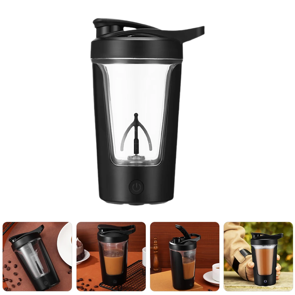 

Умная чашка для перемешивания, 450 мл, электрическая автоматическая кофейная кружка, самосмешивающаяся чашка для шейкера с протеином для домашнего офиса, кружка для смешивания