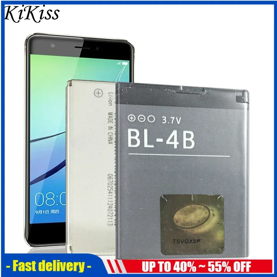 BL-5C/4C/5J/5B/6P/4S/4J/6F BLC-2 Аккумулятор для Nokia2300 2600 6100 6300 5900 X9 3310 3330 3410 5140i 6500C 7100S C6-00 N79 N95 620