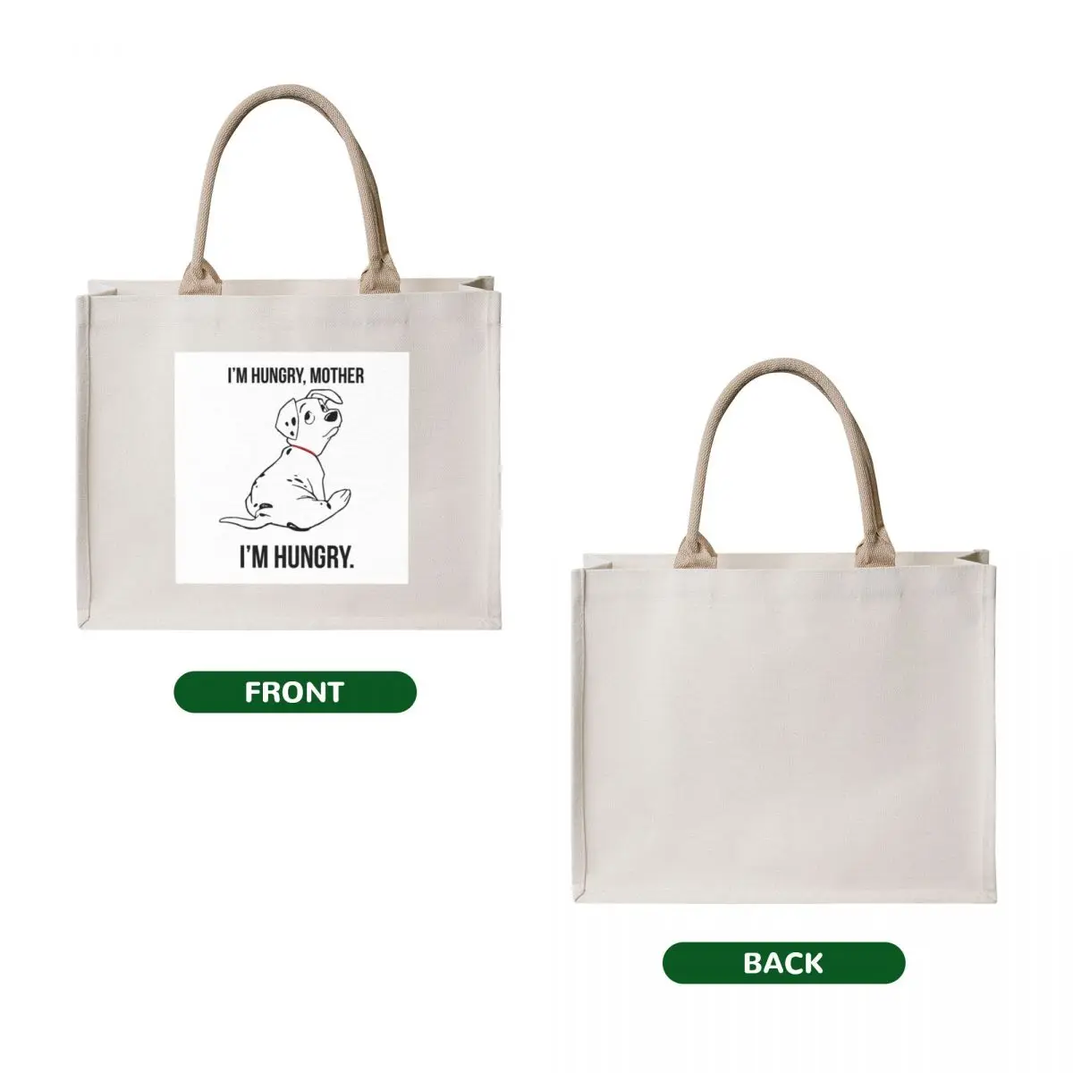 Hungry Mother Tote Bag bags luxury women Custom bag Canvas