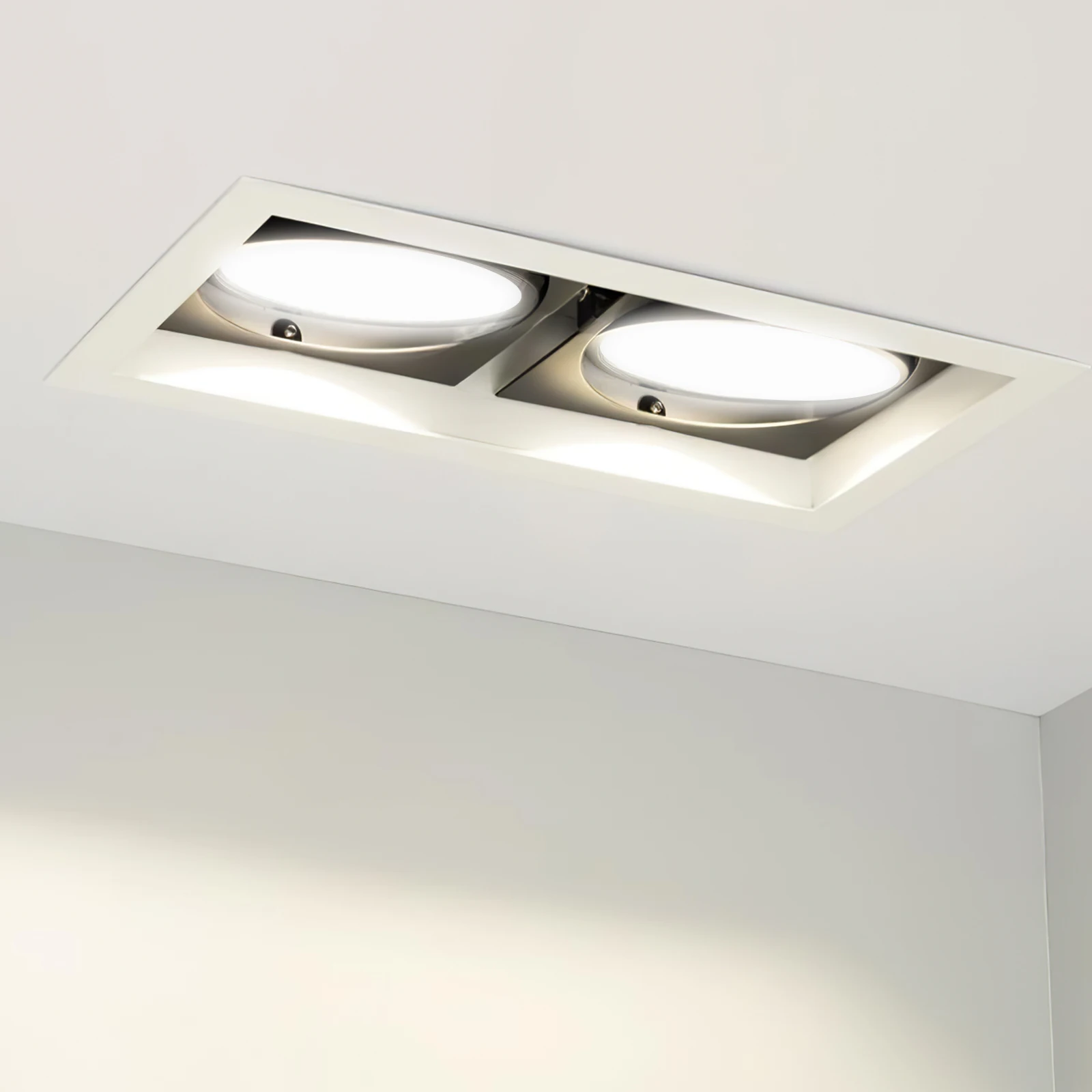 

6pcs Anti-Dazzling Diffuser Lampshade Ceiling Light Shade Replacement Downlight Cover Acrylic Lamp Shades Fixture Accessories