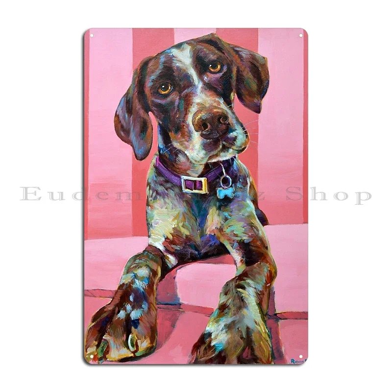 A versatile Pheasant & woodcock Hunting with German Shorthaired Pointer Metal Garage Home Plaques Printing Tin Sign Poster view 4