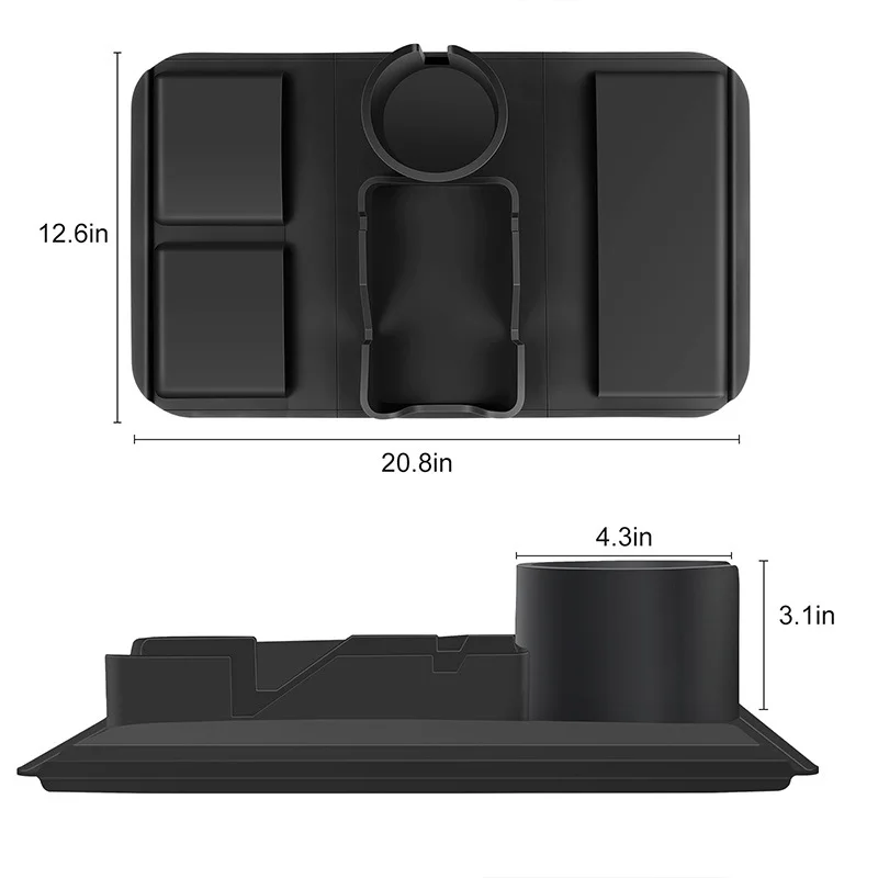 

Sofa Armrest Coaster Sofa Armrest Cup Holder Tray Silicone Sofa Armrest Storage Hanging Bag Large Capacity Can Be Installed