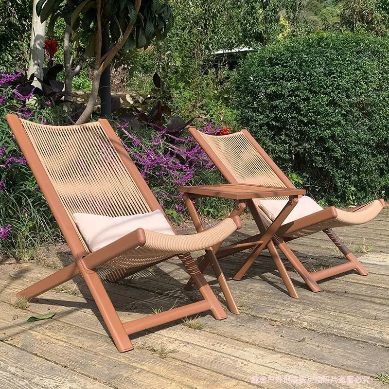 

Outdoor lounge chairs, balconies, courtyards, open-air leisure chairs, sunscreen rattan chairs, lazy chairs