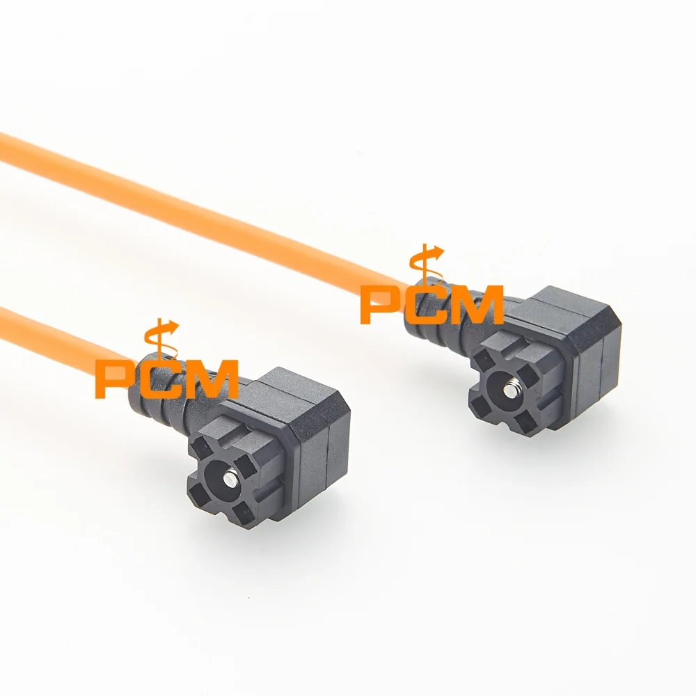 Hirschmann G-Serie G4KW1F Kabel 4-poliger rechtwinkliger Industriestecker Stromkabel für Sensor-, Aktuator- und Steuerungssysteme – Detail 2
