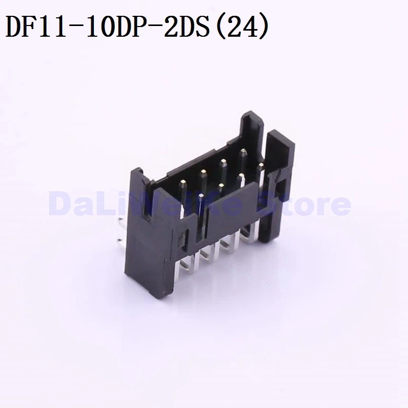 10 pces  original novo em estoque DF11-10DP-2DS 2.0mm 10p agulha curvada conector