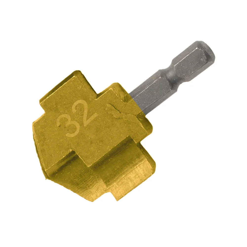 3 шт., золотое сверло с шестигранным хвостовиком PPR, расширительное сверло для водопроводных труб, перфоратор, сантехник для электроинструментов, аксессуары для сверл на складе