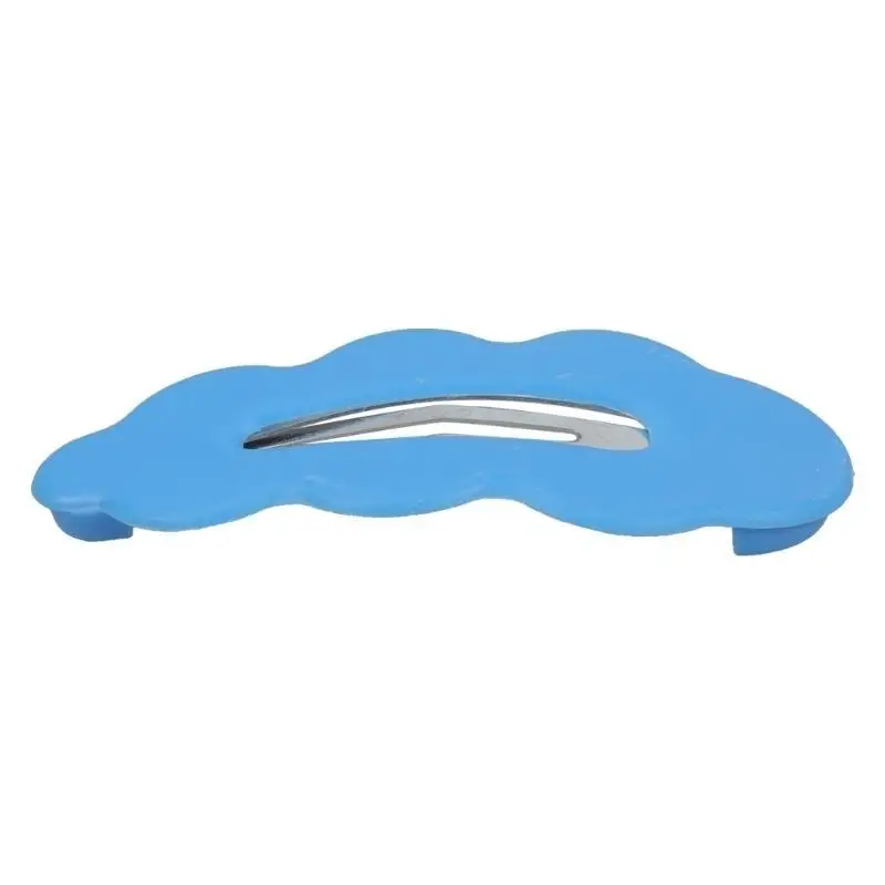 

652F Simple Barrettes Hair Clip Sweet Cloud Hairpin Ponytail Holder Colorful Simple Hair Clip Novelty for Women