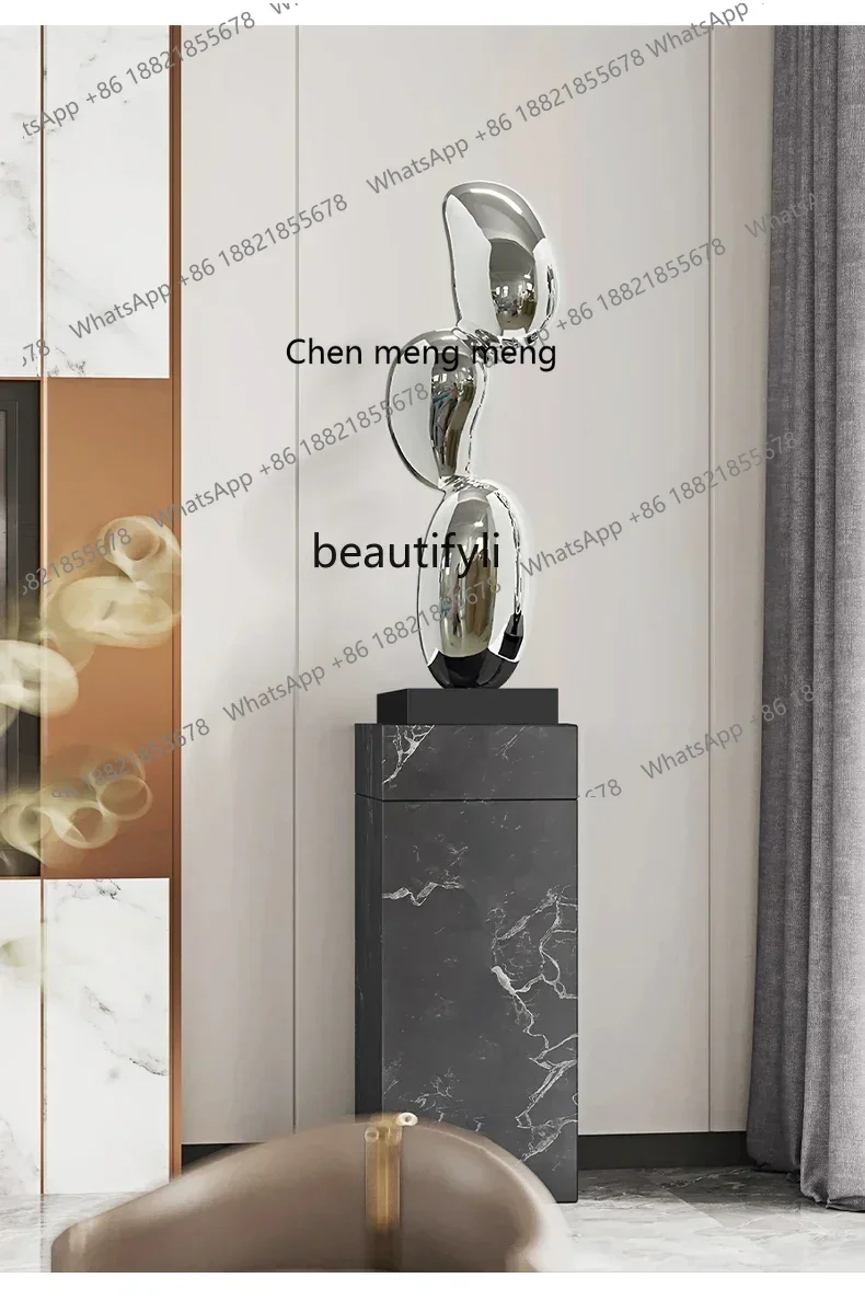 Q178 CC  Living Room Entrance Abstract Resin Sculpture Ornament Hotel Lobby Staircase Decorative Art