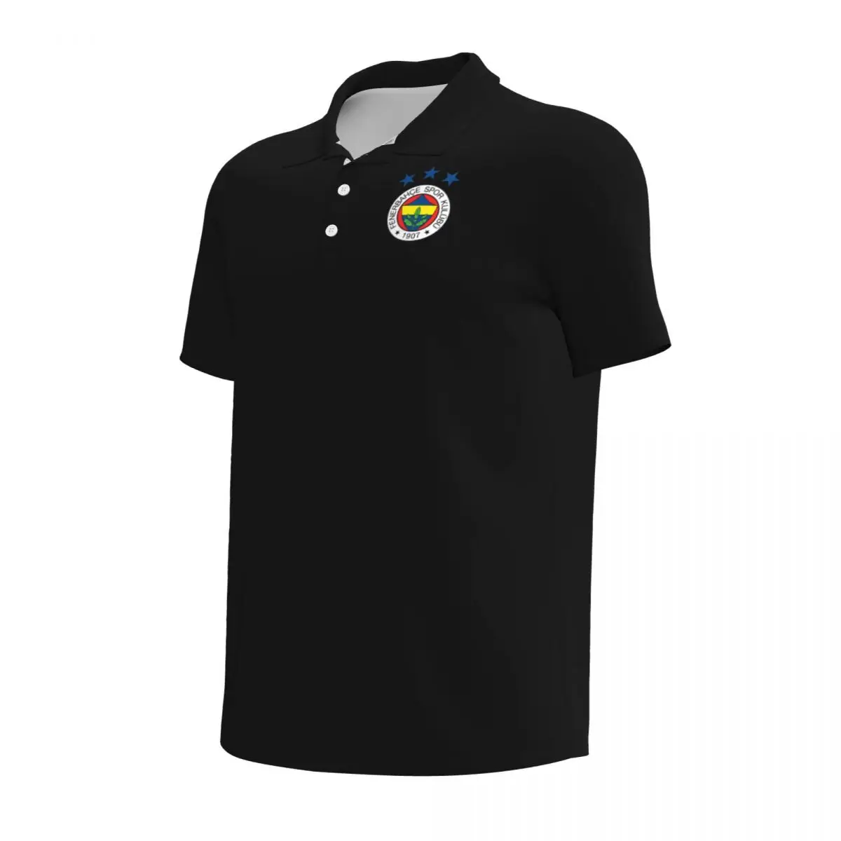 ANNLIN Men's Fenerbahce Polo Shirts for Men Casual Solid Color Mens Polos Brand Versatile Clothing