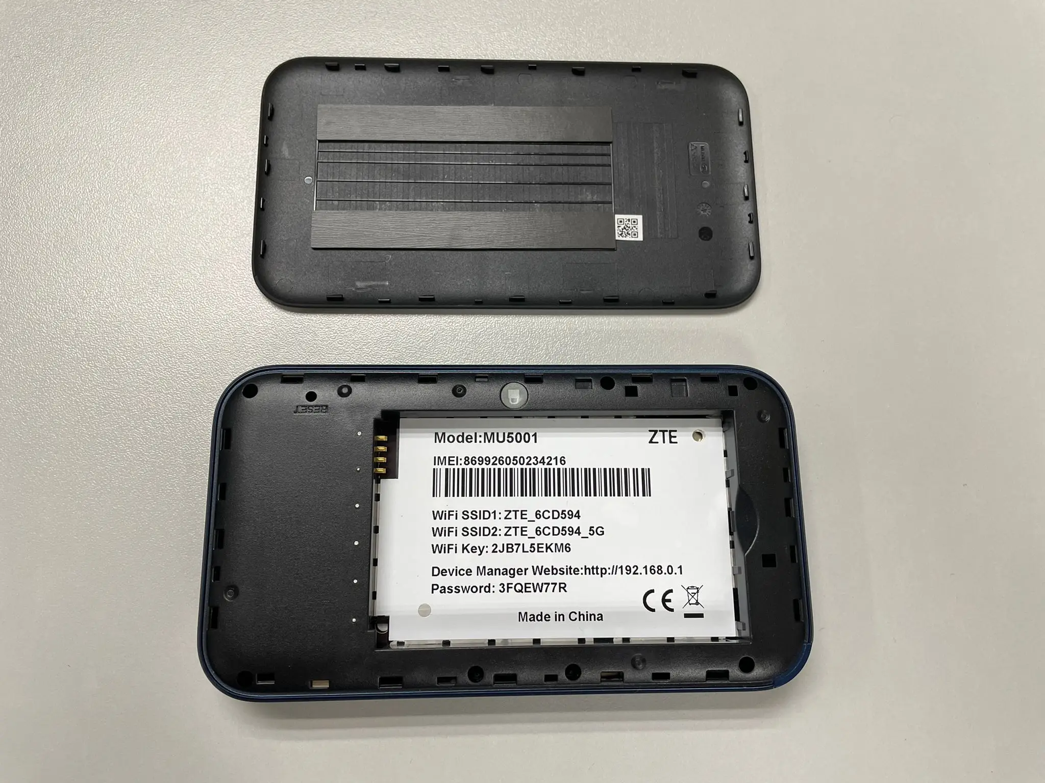 2022 New Arrival ZTE MU5001 5G Outdoor CPE Router LTE WIFI Wireless Modem Router 5G LTE CPE WIFI Router