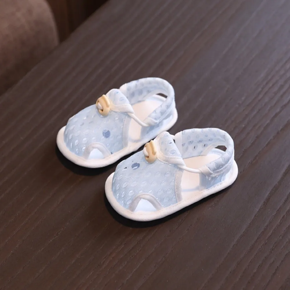 Breathable Baby Shoes Soft Sole Machine Washable Toddler Shoes Flexible Fit Comfortable Infant Anti-slip Sandals