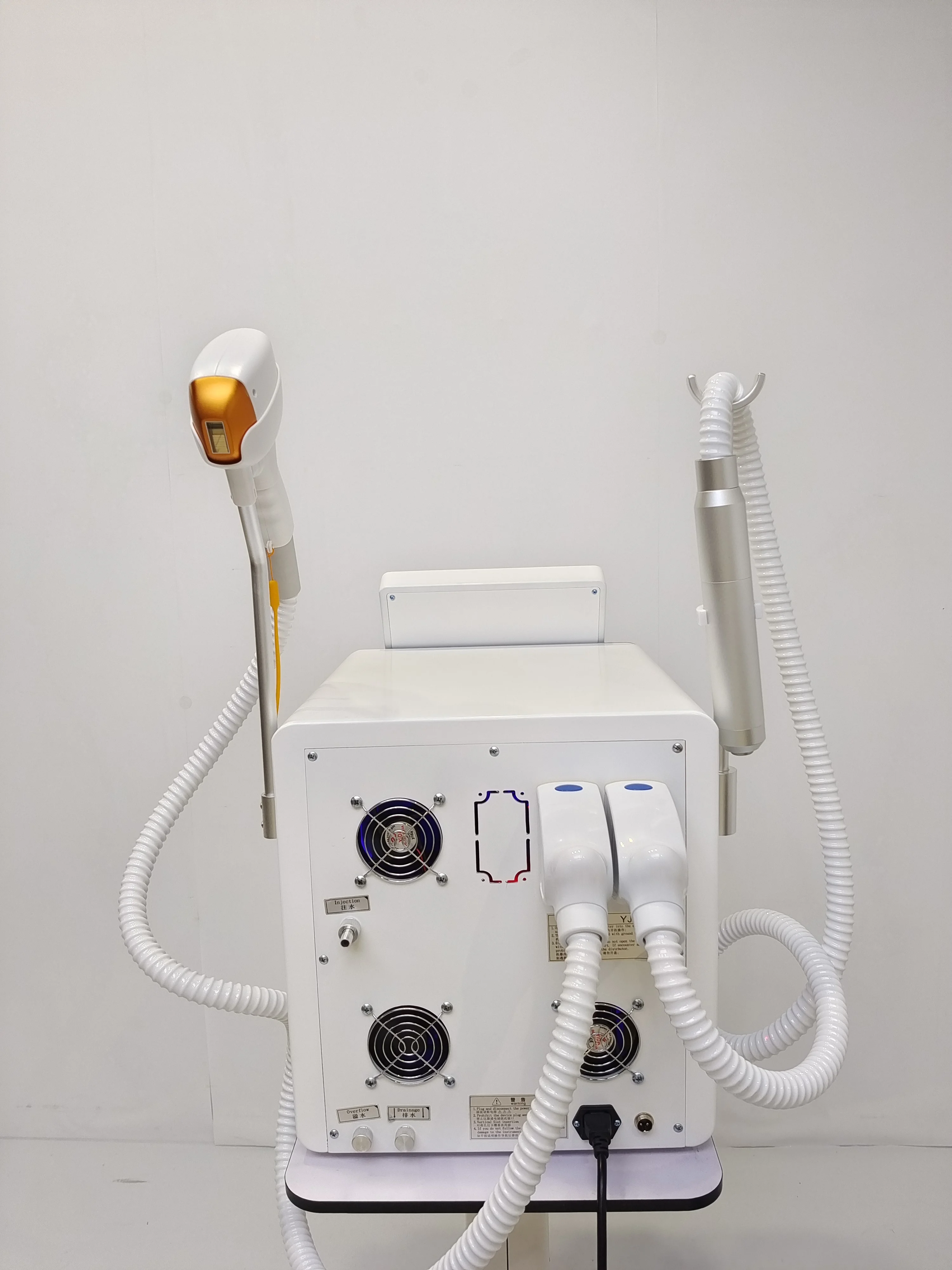 2025 ترقية 2IN1 مزيل الشعر بالليزر 755 808 940 1064NM نظام تبريد الجليد آمن للوجه ومنطقة بيكيني ‌