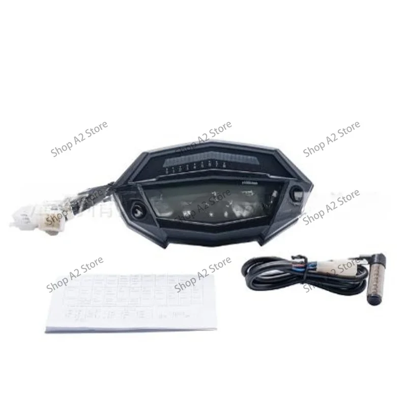 Modified export motorcycle Modified export instrument Z1000 LCD digital speed mileage Motorcycle speed