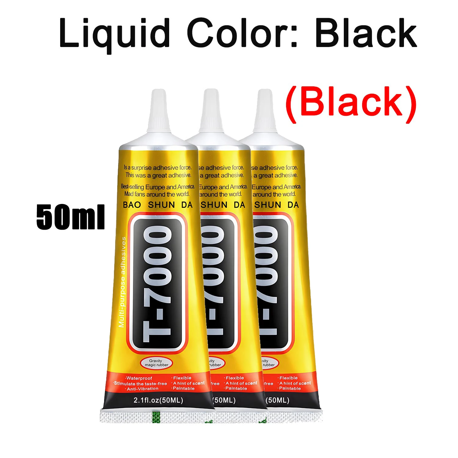 B-7000 Clear Contact Lijm 15 ml/50 ml/110 ml voor Telefoon T-7000 Reparatie Universele Glas Plastic DIY Precisie Applicator