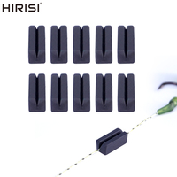 Hirisi 10pcs Carp Fishing Accessories Tungsten Quick Change Line Sinker Weights Putty Sinkers Accessories For Carp Rigs AG210