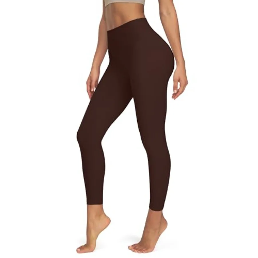 

Thick High Waisted Lounge Legging - Buttery Soft Tummy Control Workout Yoga Pants for Women with Inner Pocket