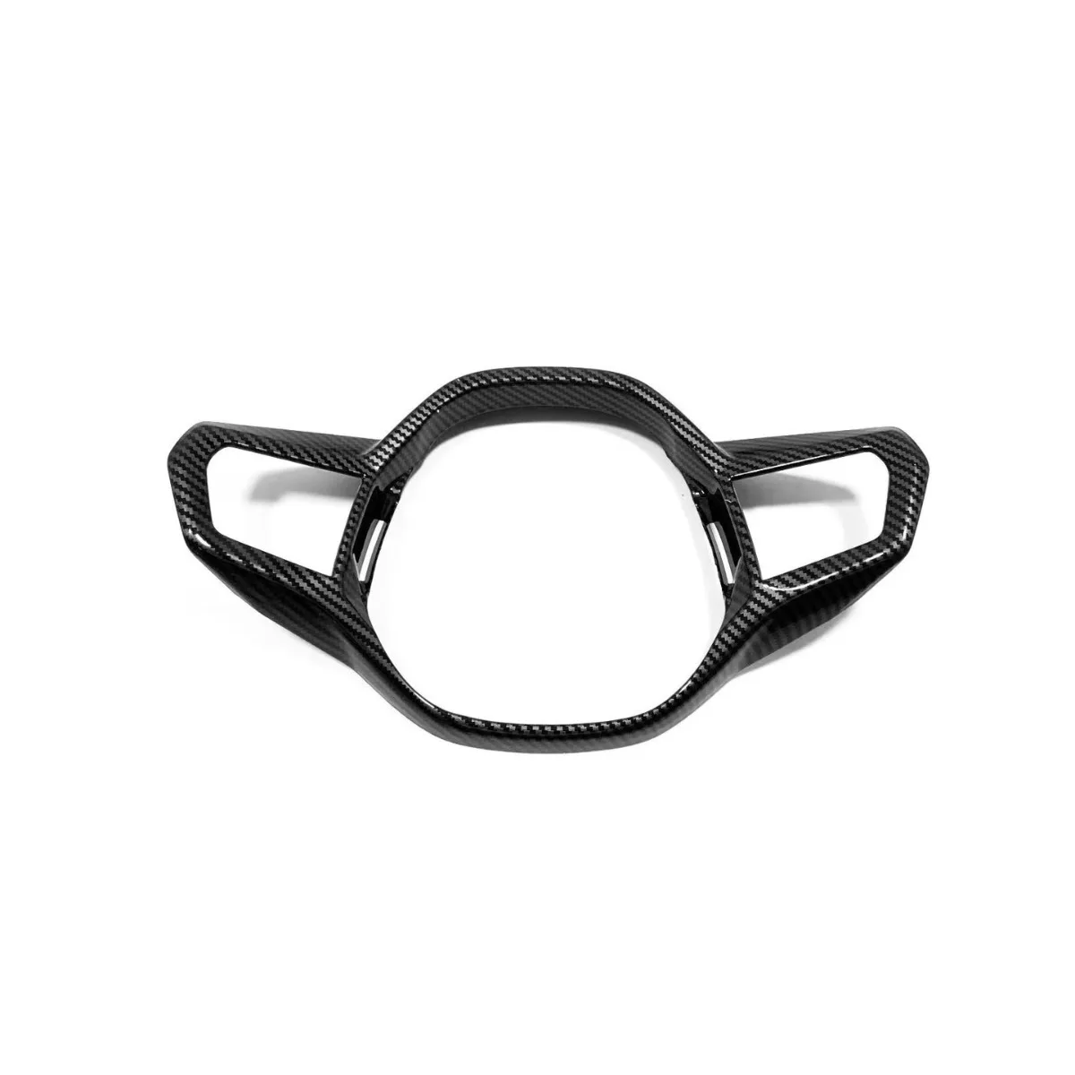 

Suitable for 24 BMW 5 Series steering wheel sequin modification accessories Carbon fiber one-piece steering wheel cover decorati