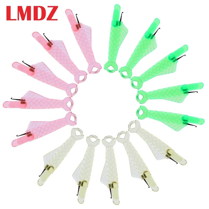 LMDZ 3/10Pcs Fish Shape Manual Needle Threader Wire Loop DIY Simple Threader for Sewing Embroidery Machine Simple Fast Threader