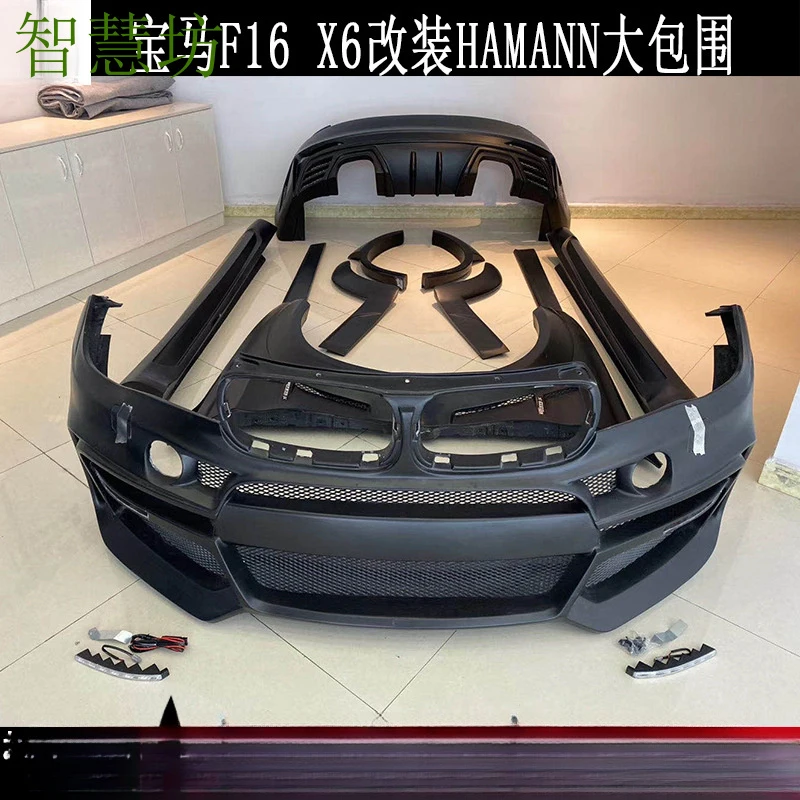 Suitable For BMW X6 , X6 F16 Modified Hamann Style Body Kit, Front , Rear Bumper, Fenders