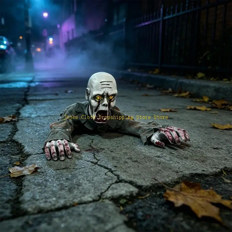 Entryway Crawl Horror Decoration for Halloween Jump Scare Decor 10CD